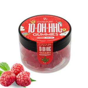 CanaPuff 10-OH Gummies Raspberry