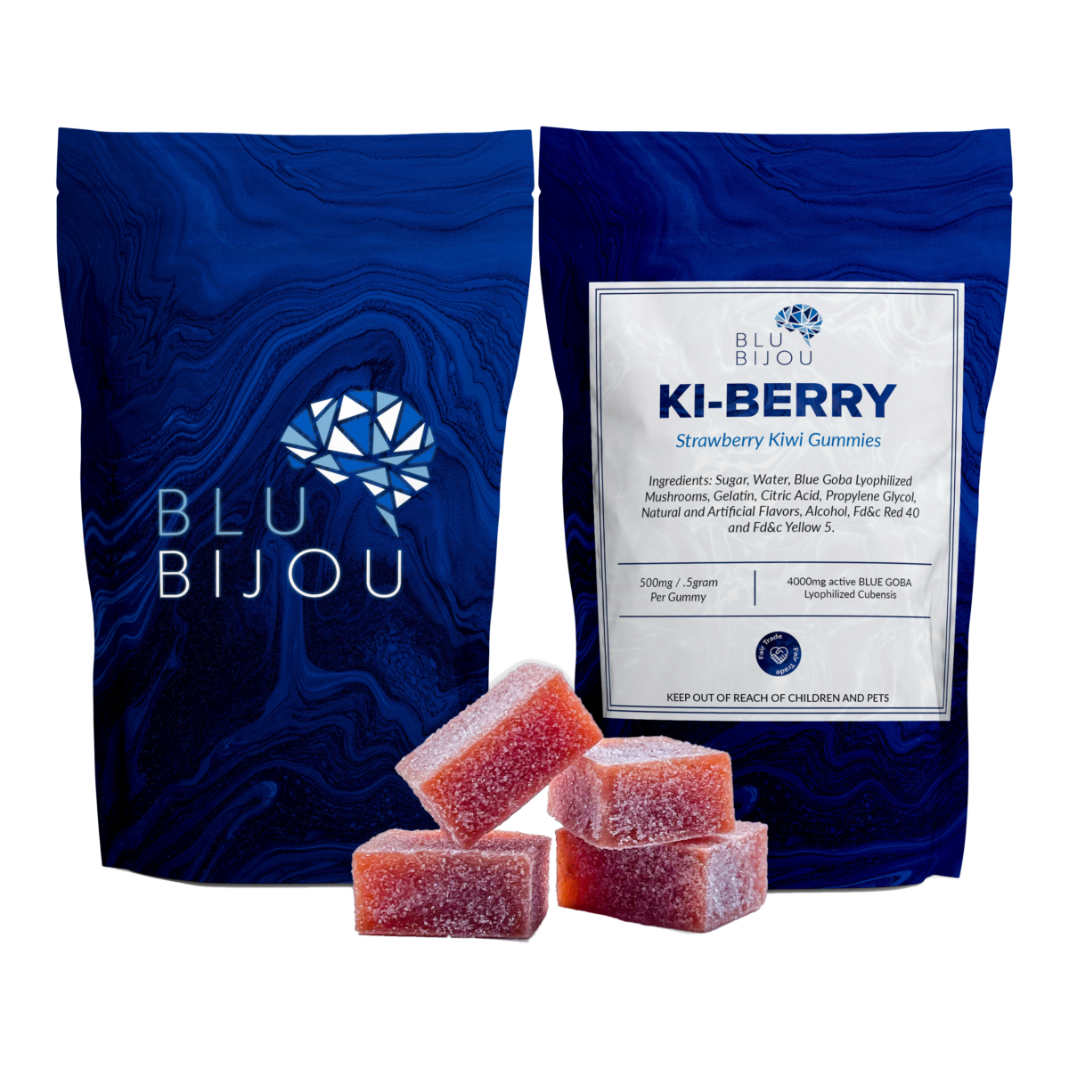 BLU BIJOU Psilocybin Gummies – Ki-Berry